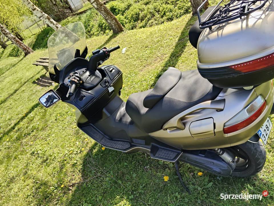 Suzuki Burgman 650 dużym serwisie Dębno