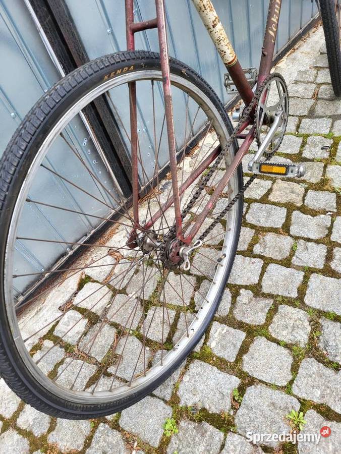 STARY ROWER OSTRE KOŁO SPORTOWY SEKURA KOŁA 28