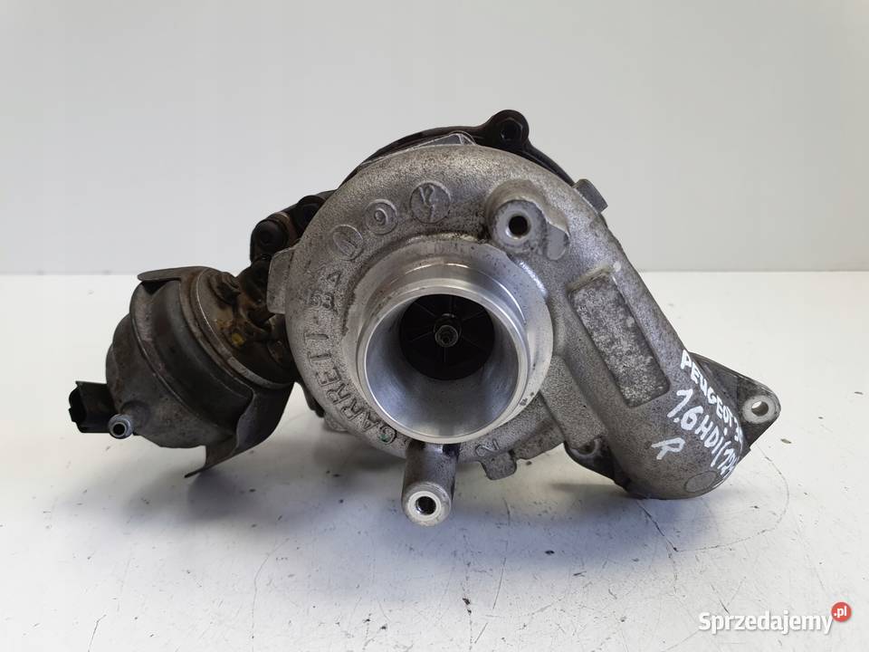 TURBOSPRĘŻARKA Peugeot 308 16 HDI 9686120680 Turbosprężarki Turbosprężarki Rudka