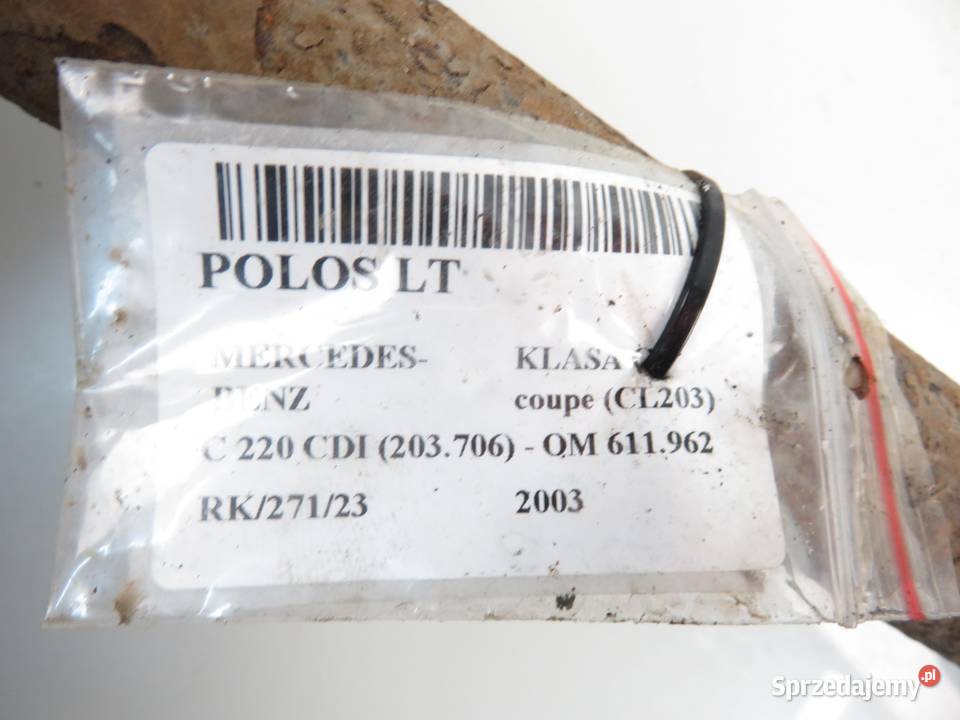 PÓŁOŚ LEWA MERCEDES CL203 220 CDI