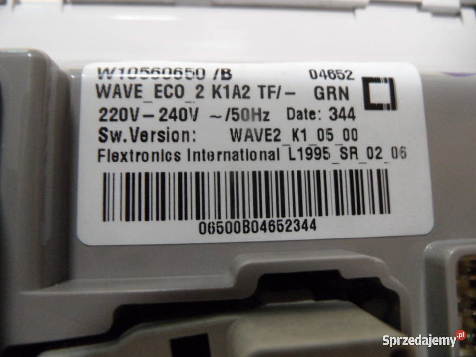 programator pralki whirlpool AWSP61222 Części i Akcesoria Strawczyn