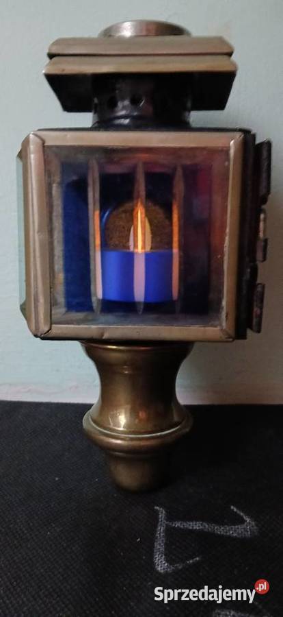 Stara lampa powozowa z lat 20 tych małopolskie Kraków