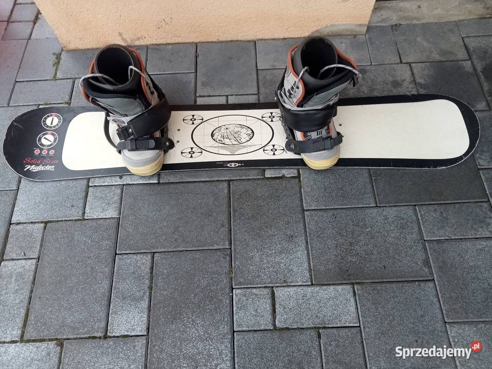 Deska snowboardowa z butami firmy Nideckers małopolskie Nowy Sącz