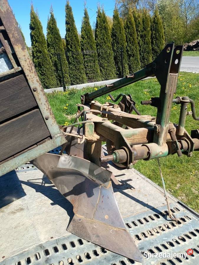 Pług 2 skibowy Unia Grudziądz Chobrzany