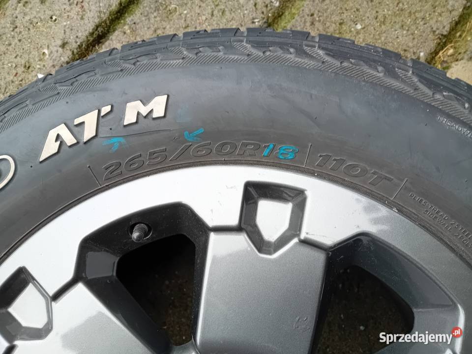 Koła felgi opony 265 60 18 hankook dynapro Wyszków sprzedam