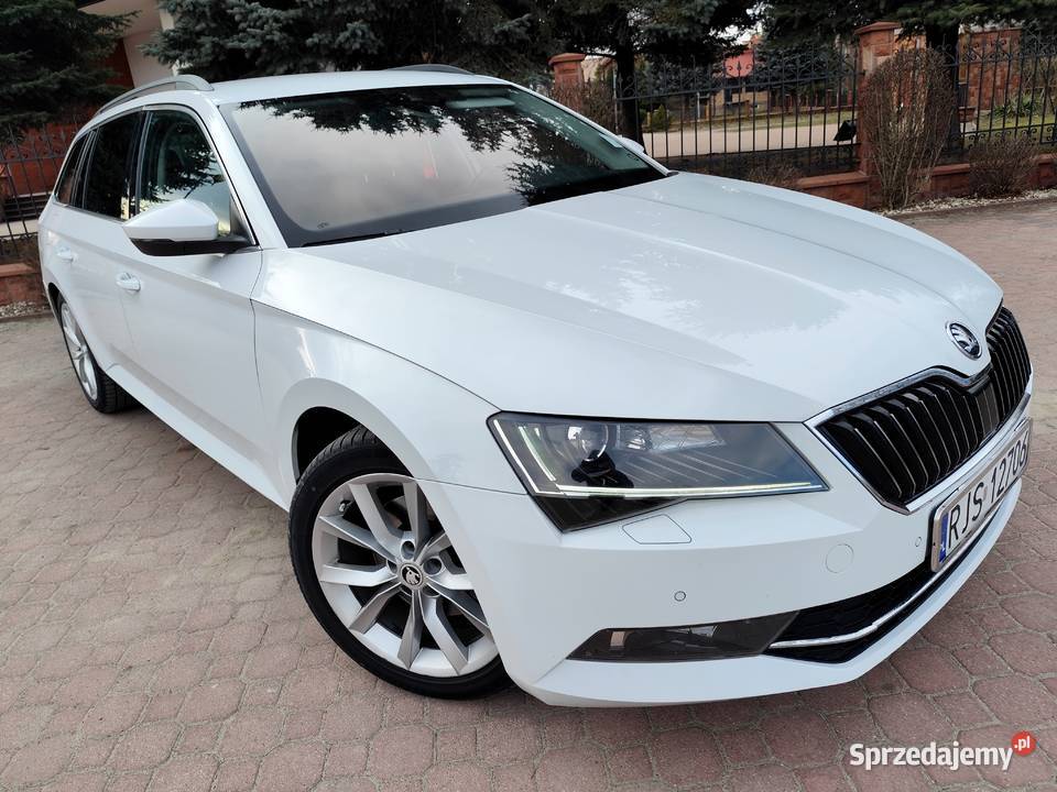Skoda Superb III 20 TDI Biała Perła Ledy Navi Jasło