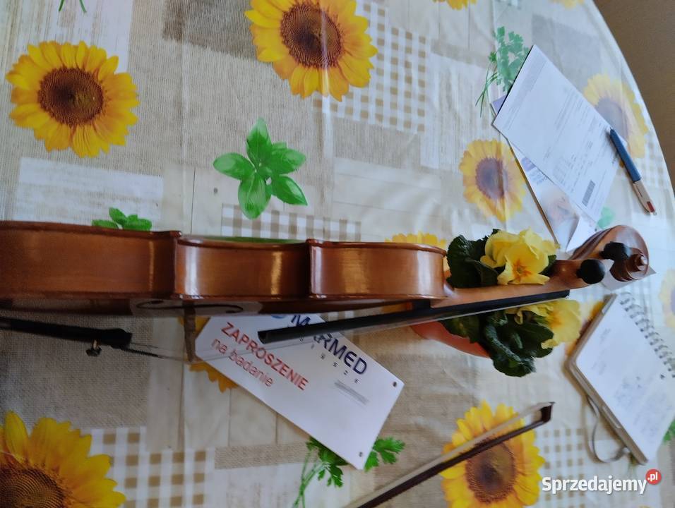 Skrzypce Stradivari Cremona Czechoslowakia małopolskie Szczawa