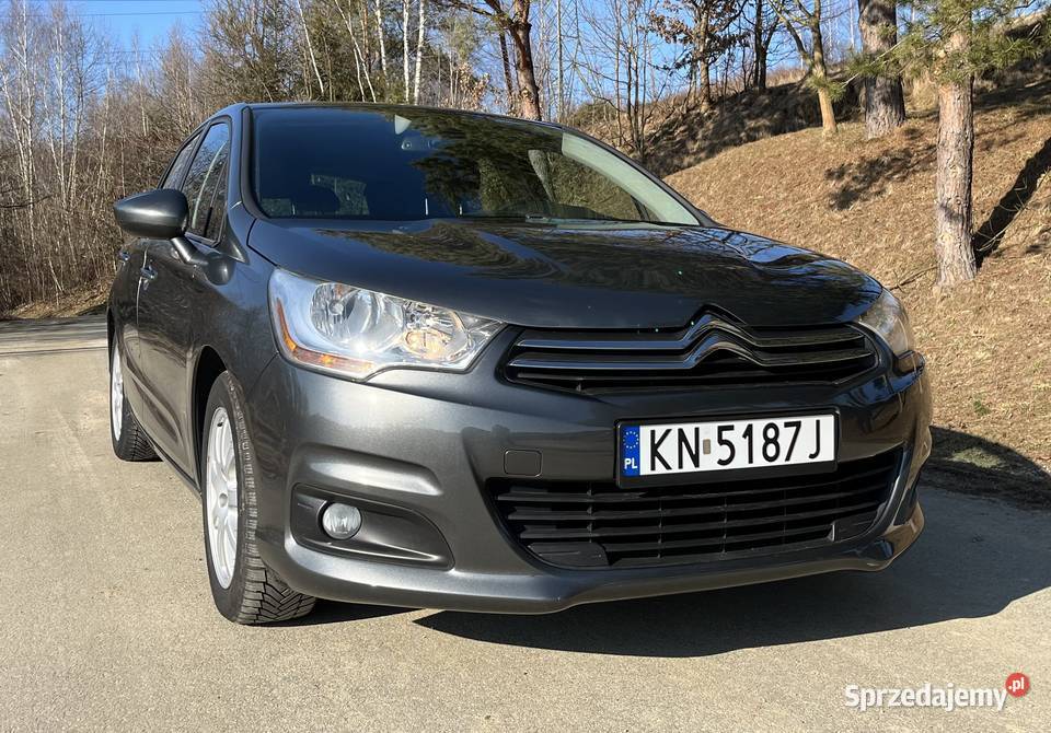 Citroen C4 B7 2012r 160 przebiegu 16 benzyna 120 ABS Nowy Sącz