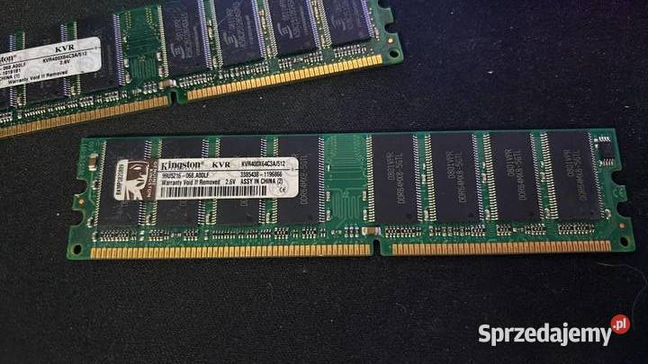 pamięć ram kingston kvr400x64C3A512 26v Konin