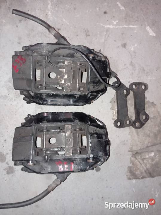 Brembo zaciski E38 czterotlok E30 SWAP adaptery Mońki