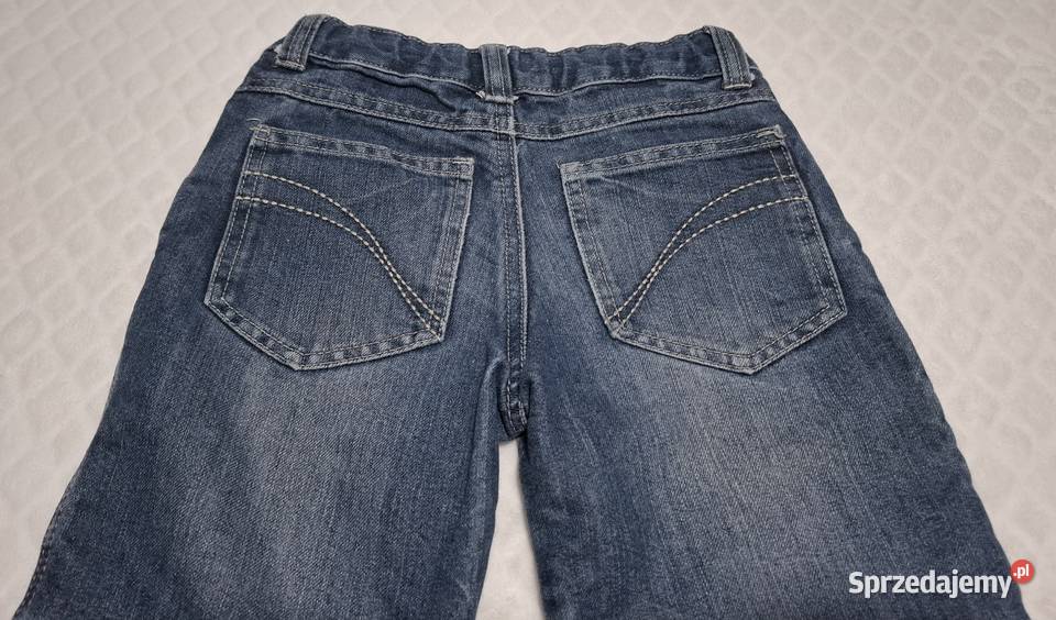 Krótkie spodenki dżinsowe niebieskie Takko Odzież śląskie Czeladź