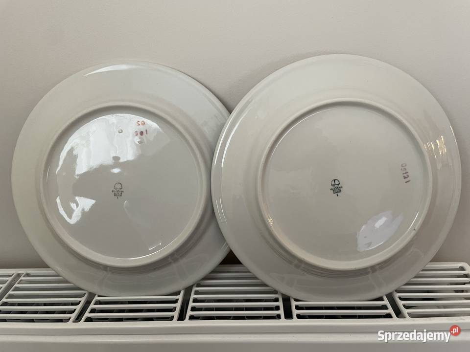 Lubiana talerz obiadowy PRL Pruszcz Gdański
