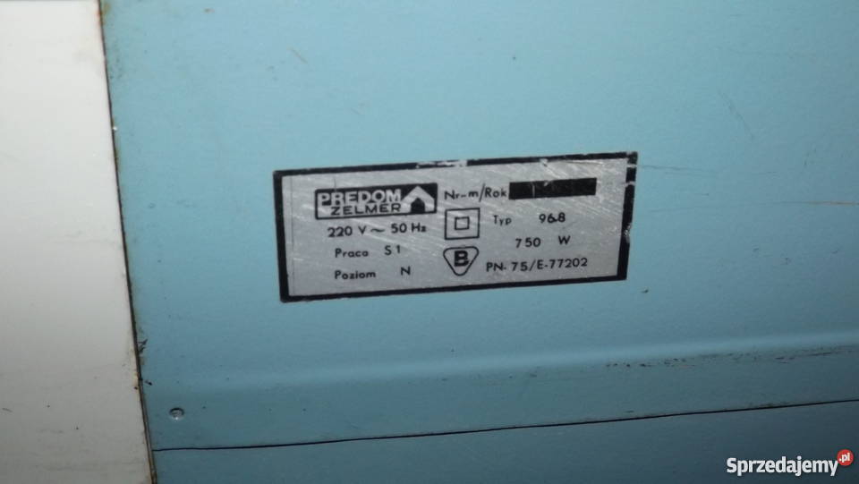 Odkurzacz z Prlu PREDOM ZELMER typ 968 Sprawy Grodziczno