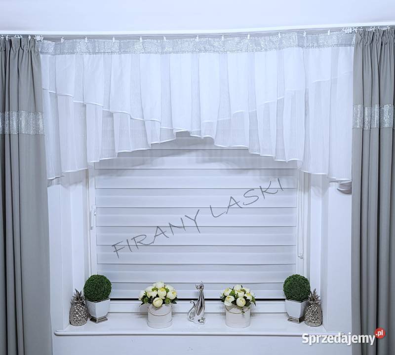 Firana firanka gotowa FIRANY do pokoju salonu Myślenice