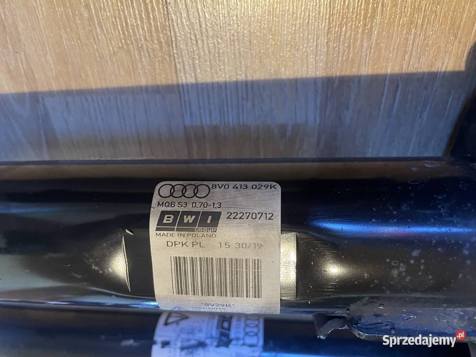 Amortyzatory Magnetic Ride Audi A3 S3 RS3 8V Zagwiździe