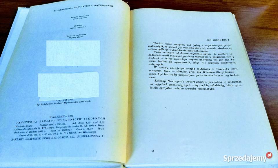 O teorii mnogości wybrane zagadnienia szkół Gdańsk