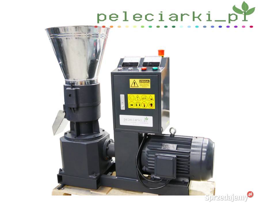Pelleciarka 75 kW do 150 h zboża do 60 h trociny śląskie Częstochowa