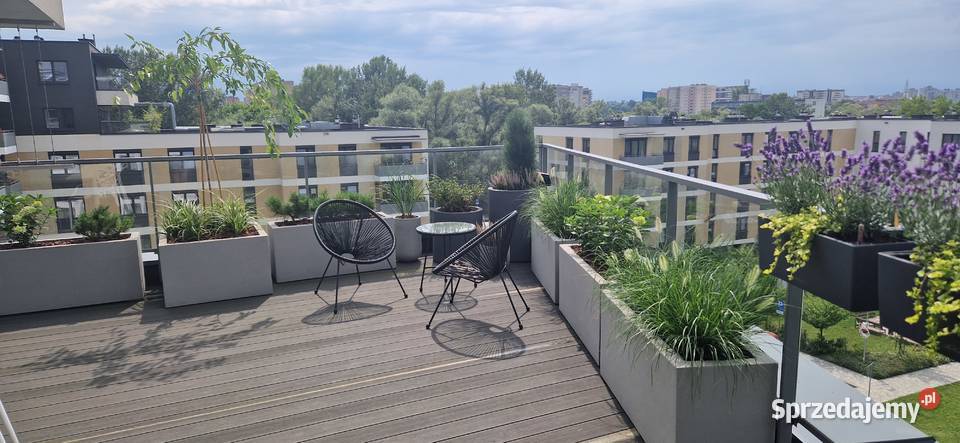 donica tarasowa lekki beton Samfy Design Donice ogrodowe Wrocław