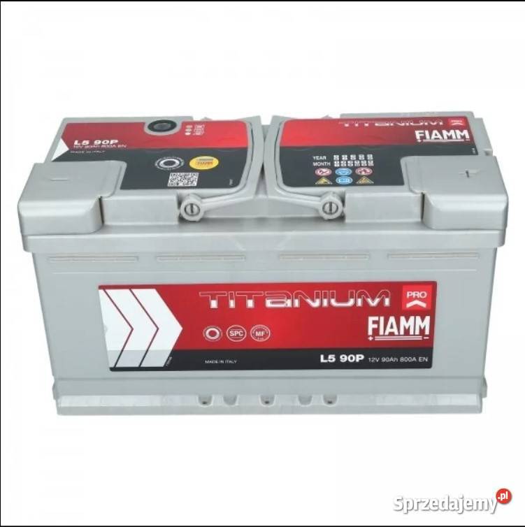 Akumulator FIAMM TITANIUM PRO 12V 90Ah 800A osobowe