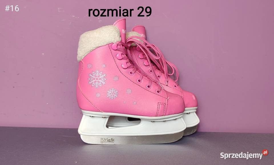 Łyżwy dzieci uniwersalne rozmiar 29 wkładka 195 Jasień sprzedam