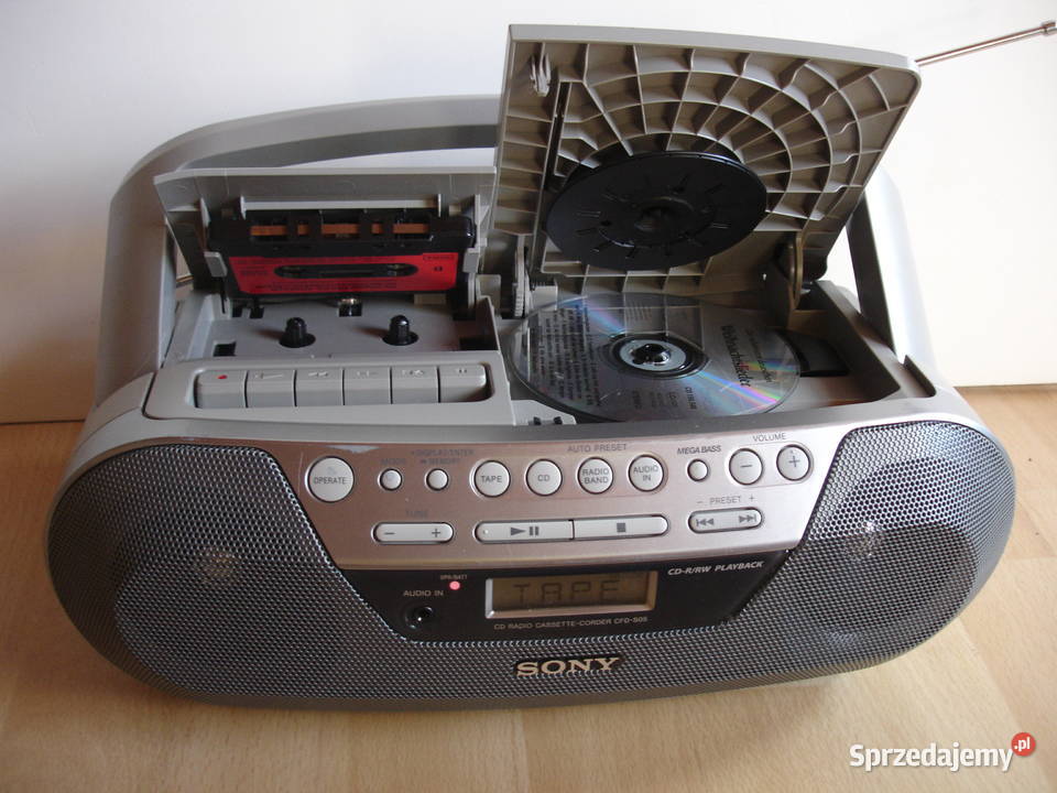 Radiomagnetofon SONY CFDS05 Zielona Góra