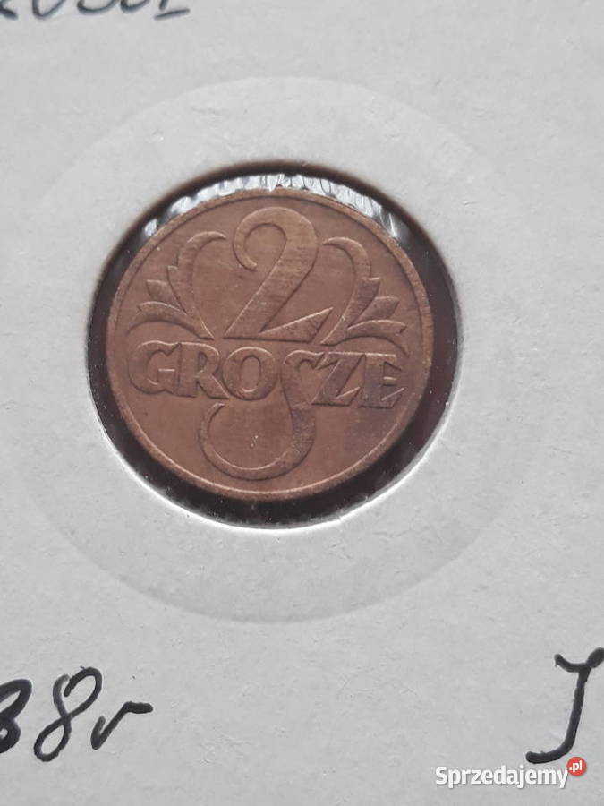 2 Grosze 1938 r Śliczne J