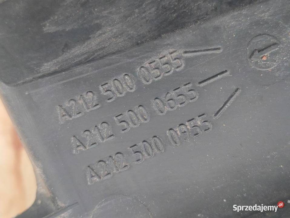Osłona Pasa Wlot Powietrza Mercedes W212 Lift Pleszew