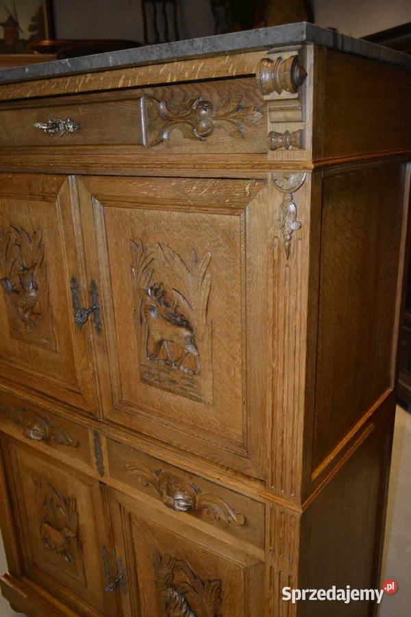 komoda pomocnik 1900 dąb Będzin