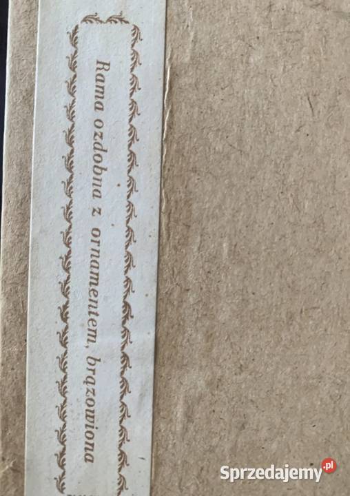 Vintage Obraz kobiety MrsWilliams Słubice sprzedam