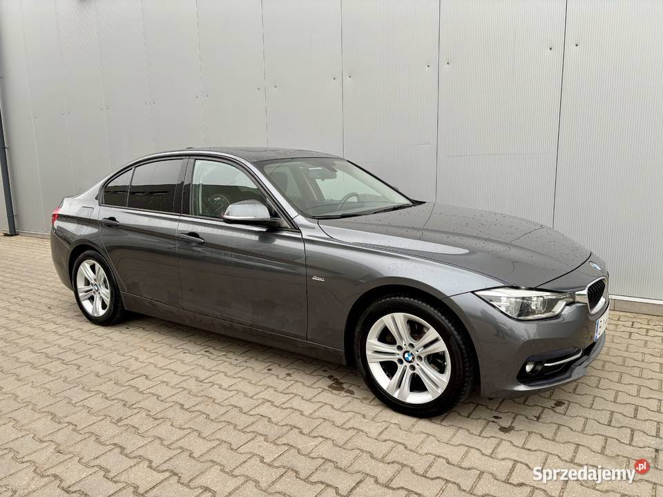 BMW 318d 20D 150 2018 Led Sportline Serwis ASO Rok produkcji 2018 podlaskie Białystok