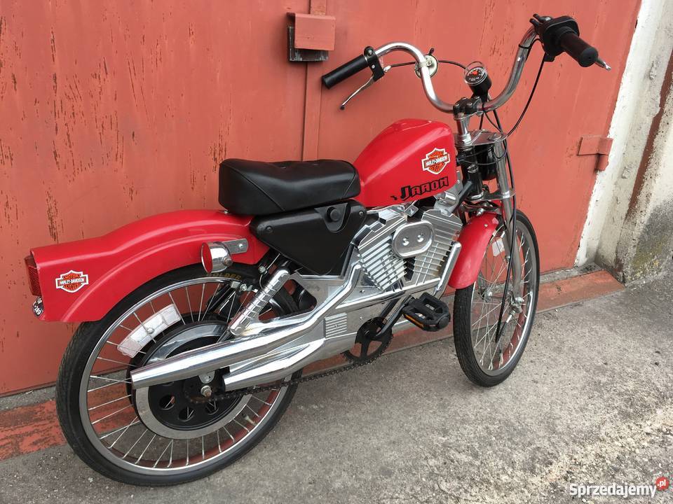 Rower 20 Retro HarleyDavidson Czerwony Inowrocław