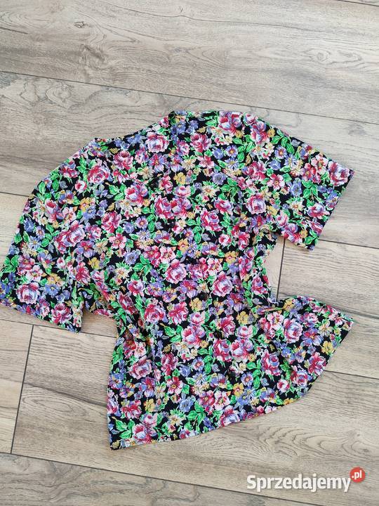 Bluzka w kwiaty Floar Vintage 42 Jasło