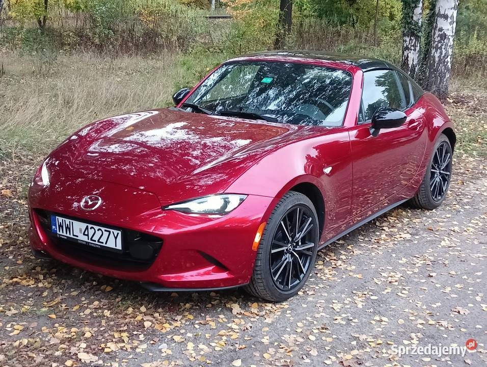 Mazda MX5 Miata RF Grand Touring 2024 Soul Red mazowieckie Ząbki