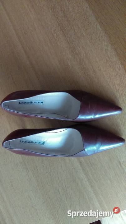 Buty włoskie szpilki Luciano Barachini łódzkie Łódź sprzedam