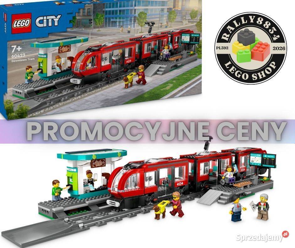 LEGO 60423 City Tramwaj miejski ze stacją sprzedam