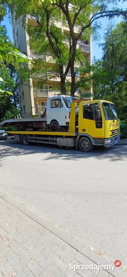 Iveco Eurocargo pomoc drogowa płyta hydrauliczna Kraków