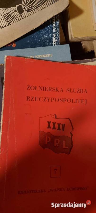 Żołnierska służba Rzeczypospolitej książka prl Książki naukowe i popularnonaukowe Nowy Sącz