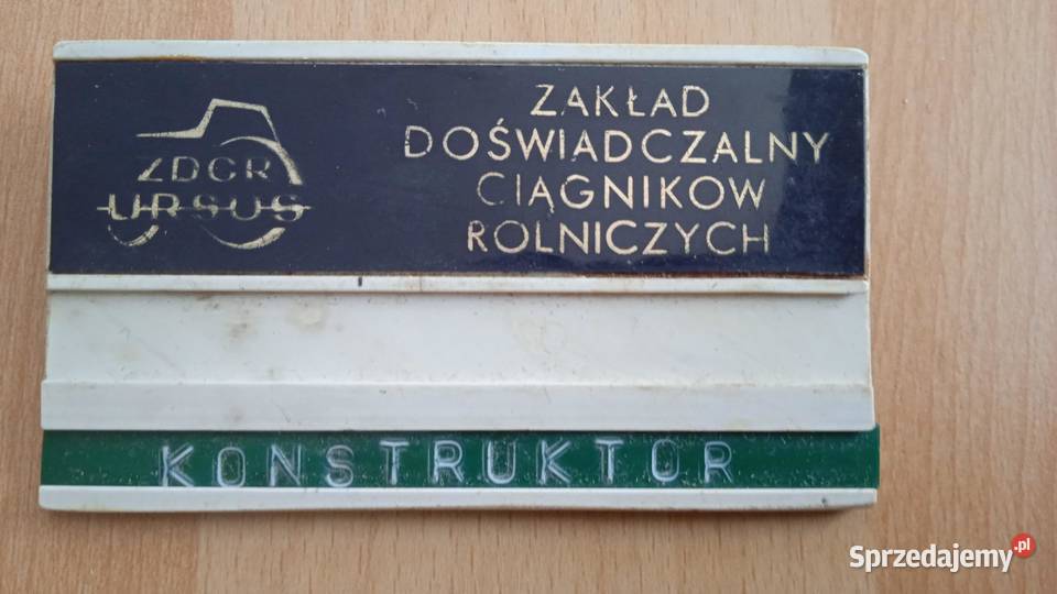 Ursus przypinka konstruktor Lublin