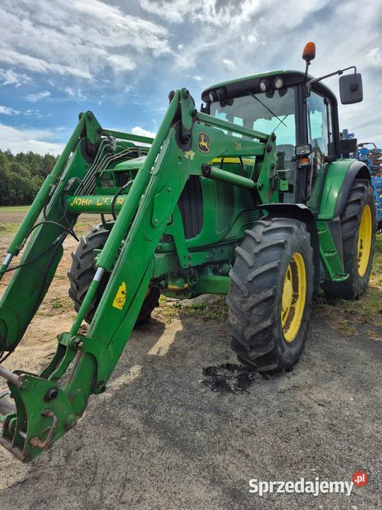 John deere 6820 z ładowaczem 6920 pneumatyka dolnośląskie sprzedam
