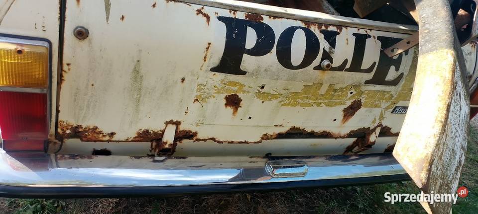 Fiat 125 p MR Zderzak tył uzywany Jarosław sprzedam