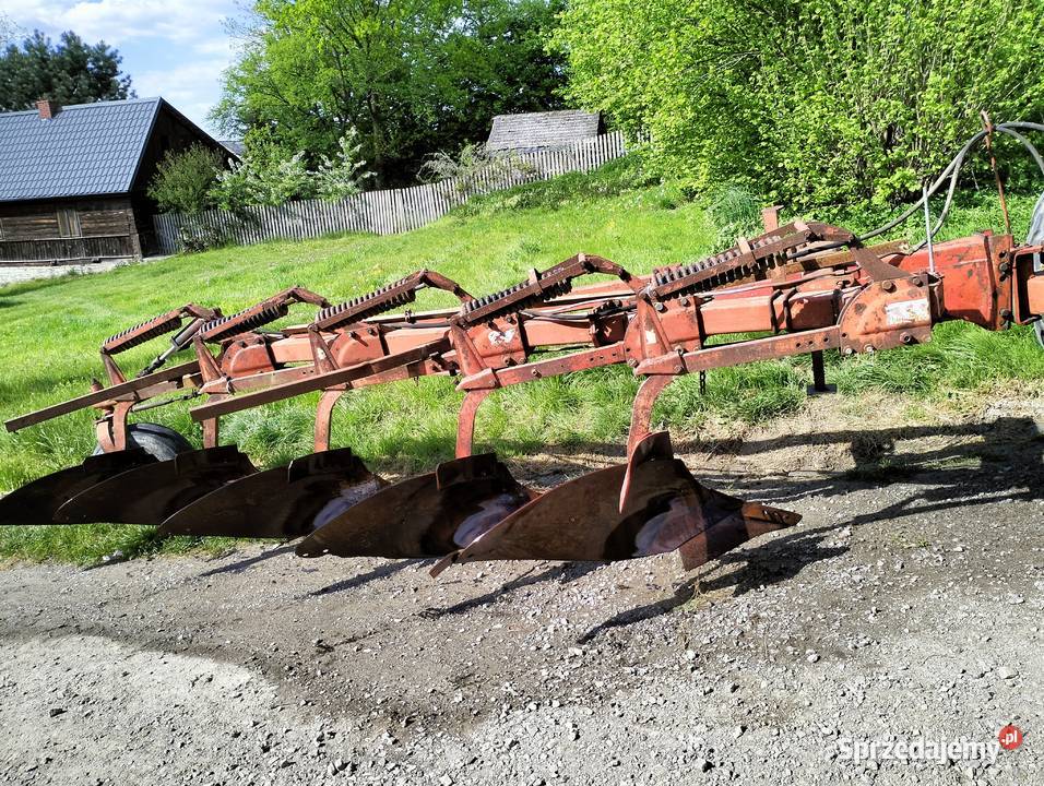 Pług 5 skibowy pólzawieszany Fraugde Kvarneland Piaski