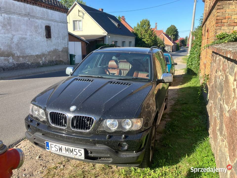 BMW X5 E53 30d 2003 Automat Hak Android RHD 4/5 Świebodzin