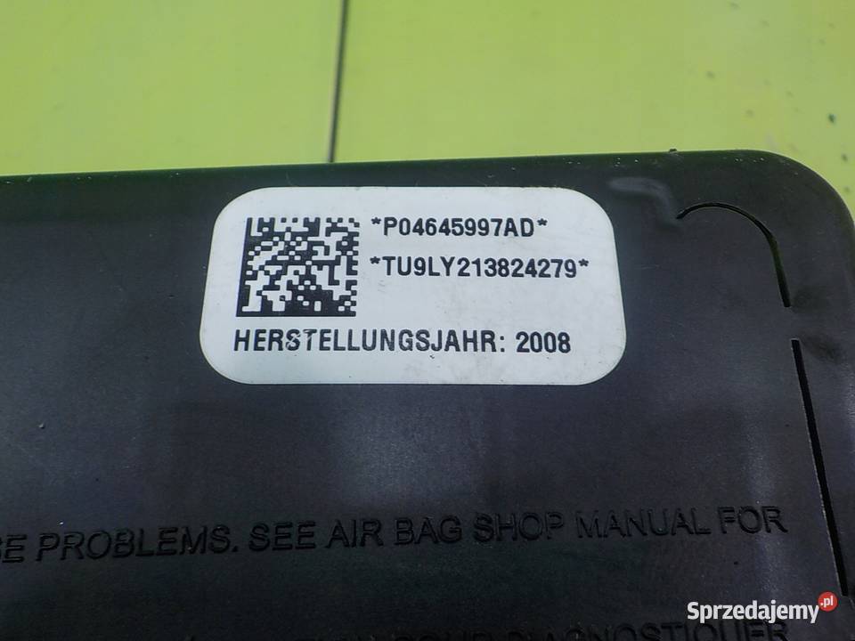 GRAND VOYAGER V 28 CRD 10r AIRBAG poduszka Suków