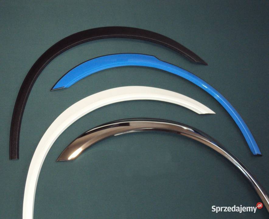 4ZESTAW Nakładki na Błotniki Listwa Nadkola Ostrów Wielkopolski