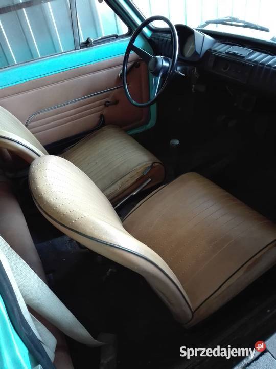 Fiat 126 p 1976 I seria zielony Leszno