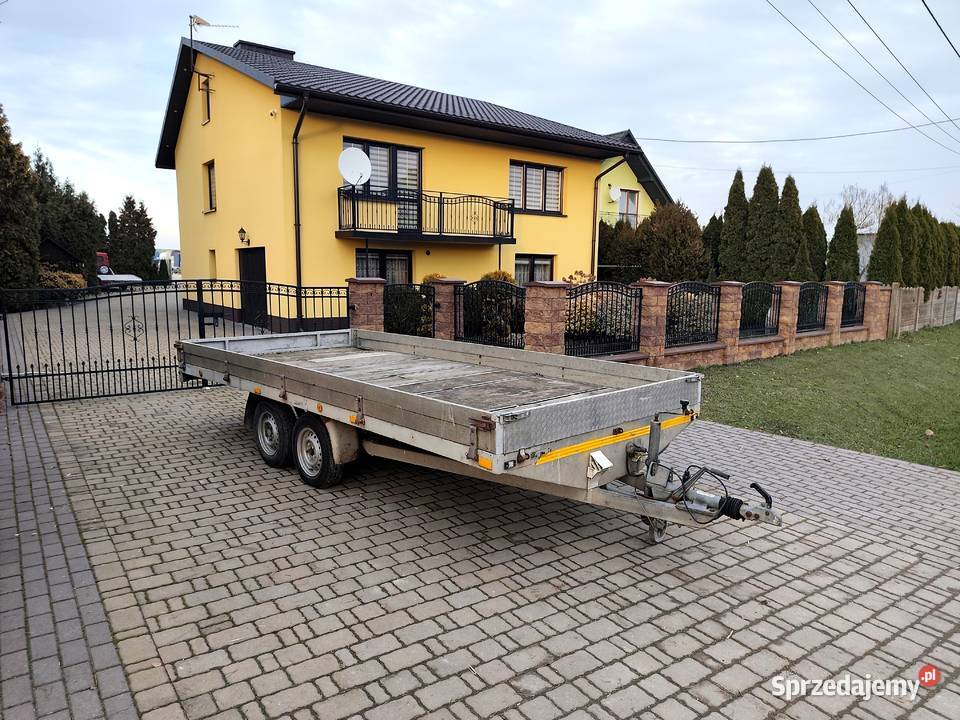 Przyczepa Dwuosiowa DMC 2000450x200Burty Wodzisław