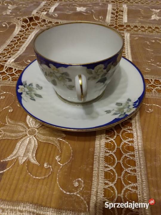 Trio filiżanka Silesia z lat 1914 1922 Szczecinek