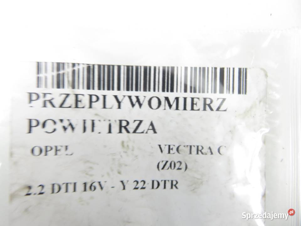 PRZEPŁYWOMIERZ OPEL VECTRA C 22 DTI F00C2G2061