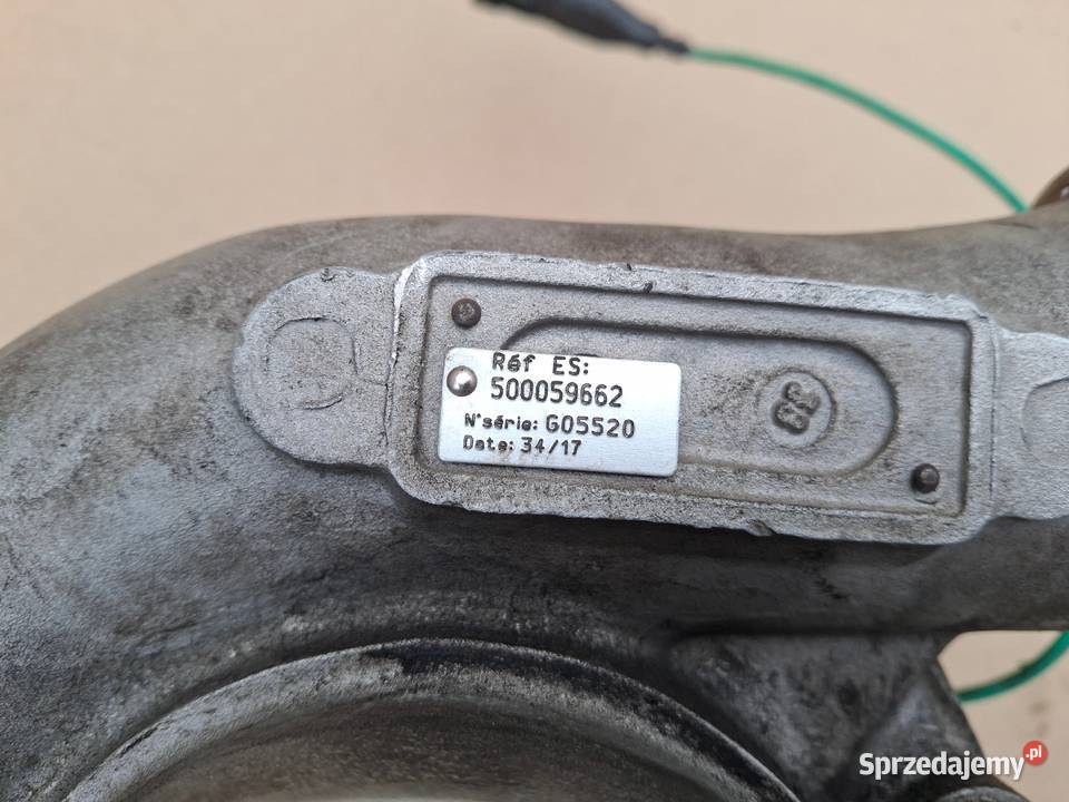 STRALIS TRAKKER EUROTECH TURBOSPRĘŻARKA TURBO Bieleń
