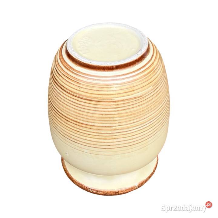 Ceramiczny wazon VEB Haldensleben Niemcy lata 50 Warszawa